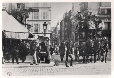 Ansicht von Paris, ca. 1900 von French Photographer